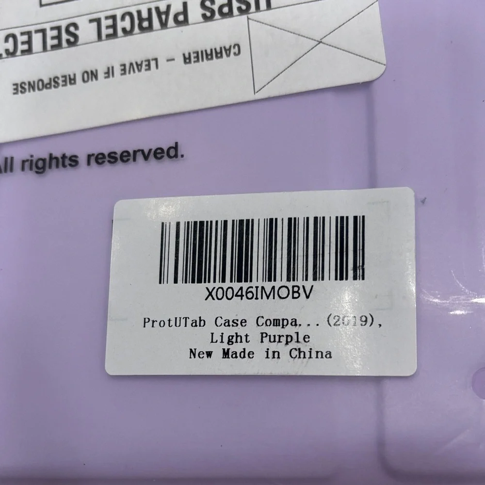 Lavender Tablet Cover